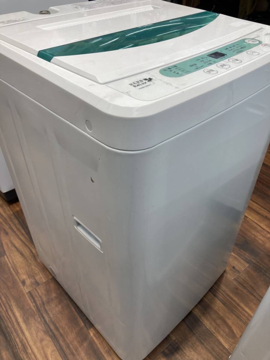送料無料S63209 YAMADA 全自動洗濯機 YWM-T45A1 2018年製