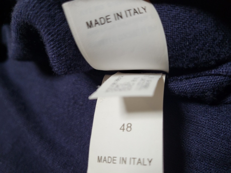 ブルネロクチネリ Brunello Cucinelli ウール・カシミア 素材 ZIP