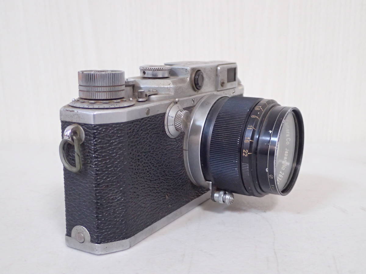 【C5387】 キャノン Canon Camera Company lnc.Japan レンズ 50㎜ ｆ1.8 レンジファインダー カメラ ジャンク品_画像2