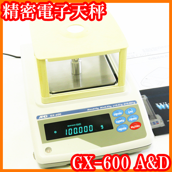 *A&D/AND/ точный электронные весы GX-600/ весы количество 610g/ самый маленький отображать 0.001g/ внутри часть медь . правильный / автоматика . правильный / количество режим / эксперимент изучение labo товары *