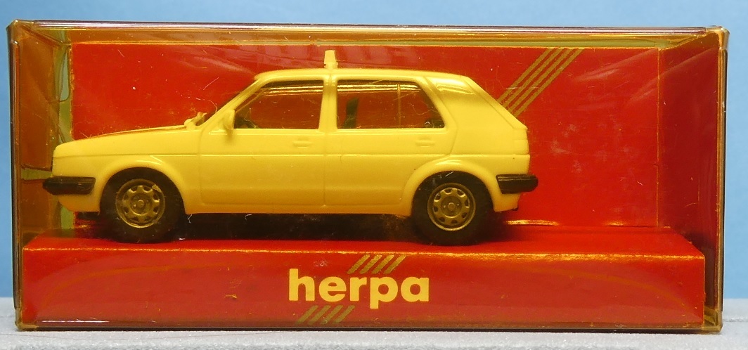 レア 宅急便コンパクト発送 1/87 Herpa 4095 VW Golf 4Dr 教習車 中古・現状・1輌_画像9