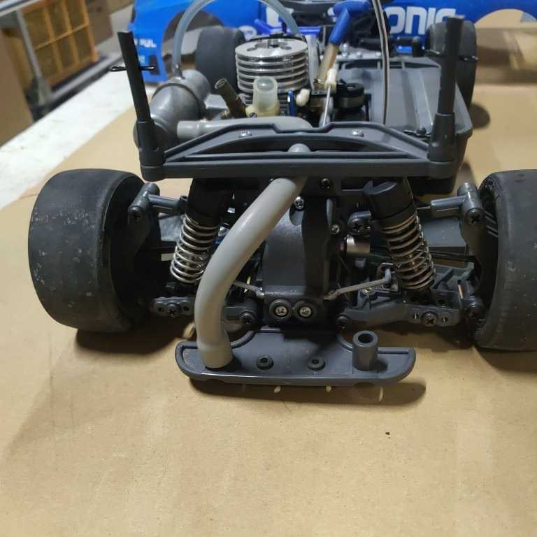 (M28)タミヤ エンジンカー GT-R33 カバー付 ジャンク扱い_画像10