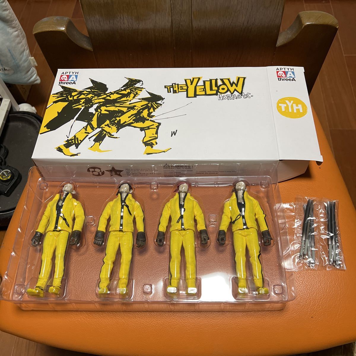 中古品 ThreeA 3A 1/12 TK The Yellow Hornets 4 Pack|Yahoo 中古品 ThreeA 3A 1/12 TK The Yellow Hornets 4 Pack|Yahoo
