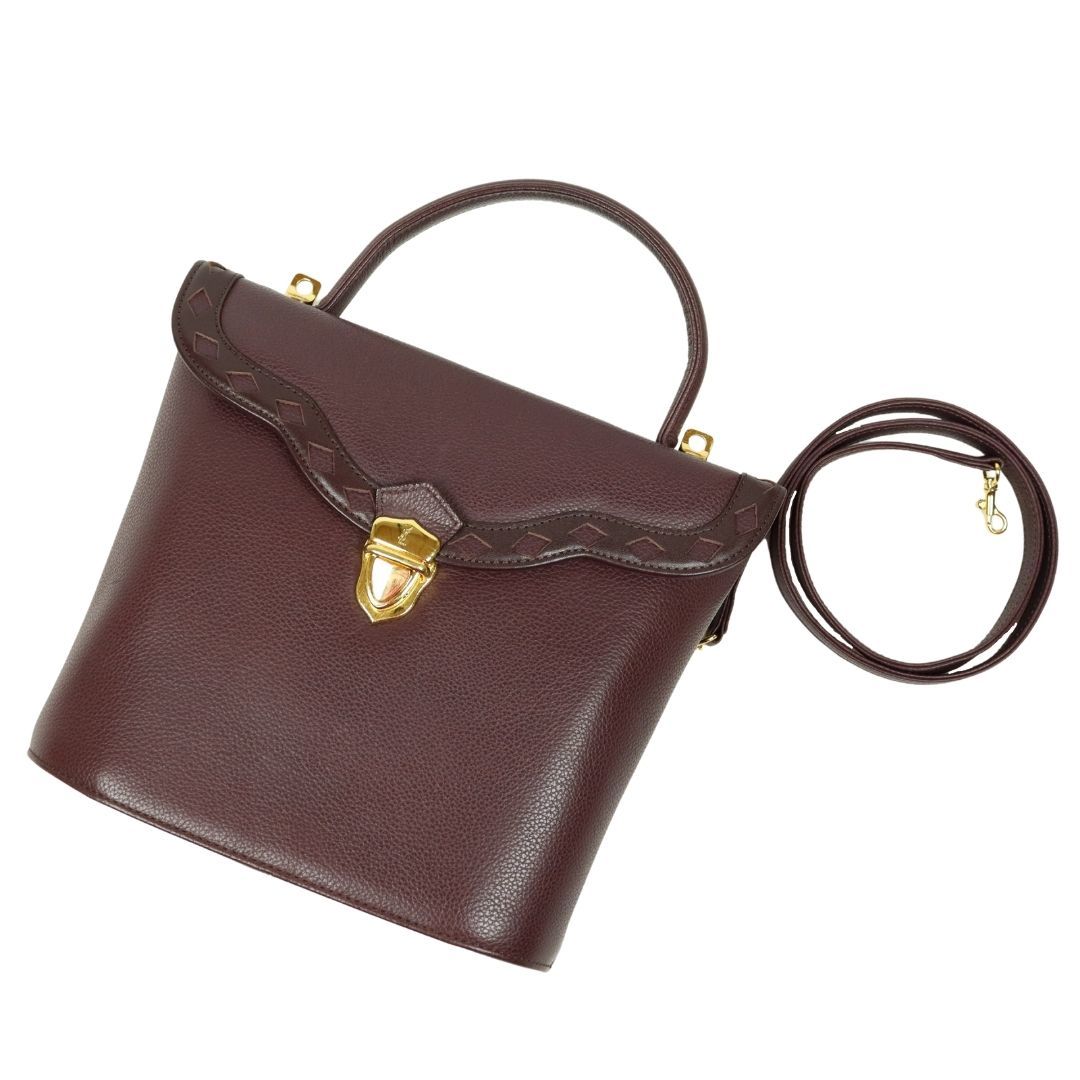 メール便不可】 美品 ハンドルバッグ ショルダーバッグ (01184) バッグ