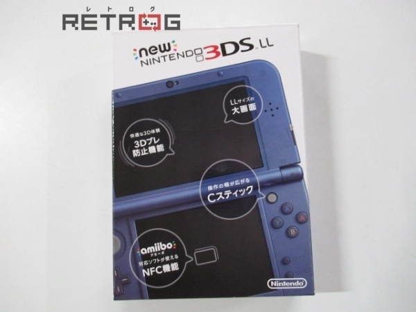 New ニンテンドー3DSLL本体 メタリックブルー SPR-001 ニンテンドー3DS
