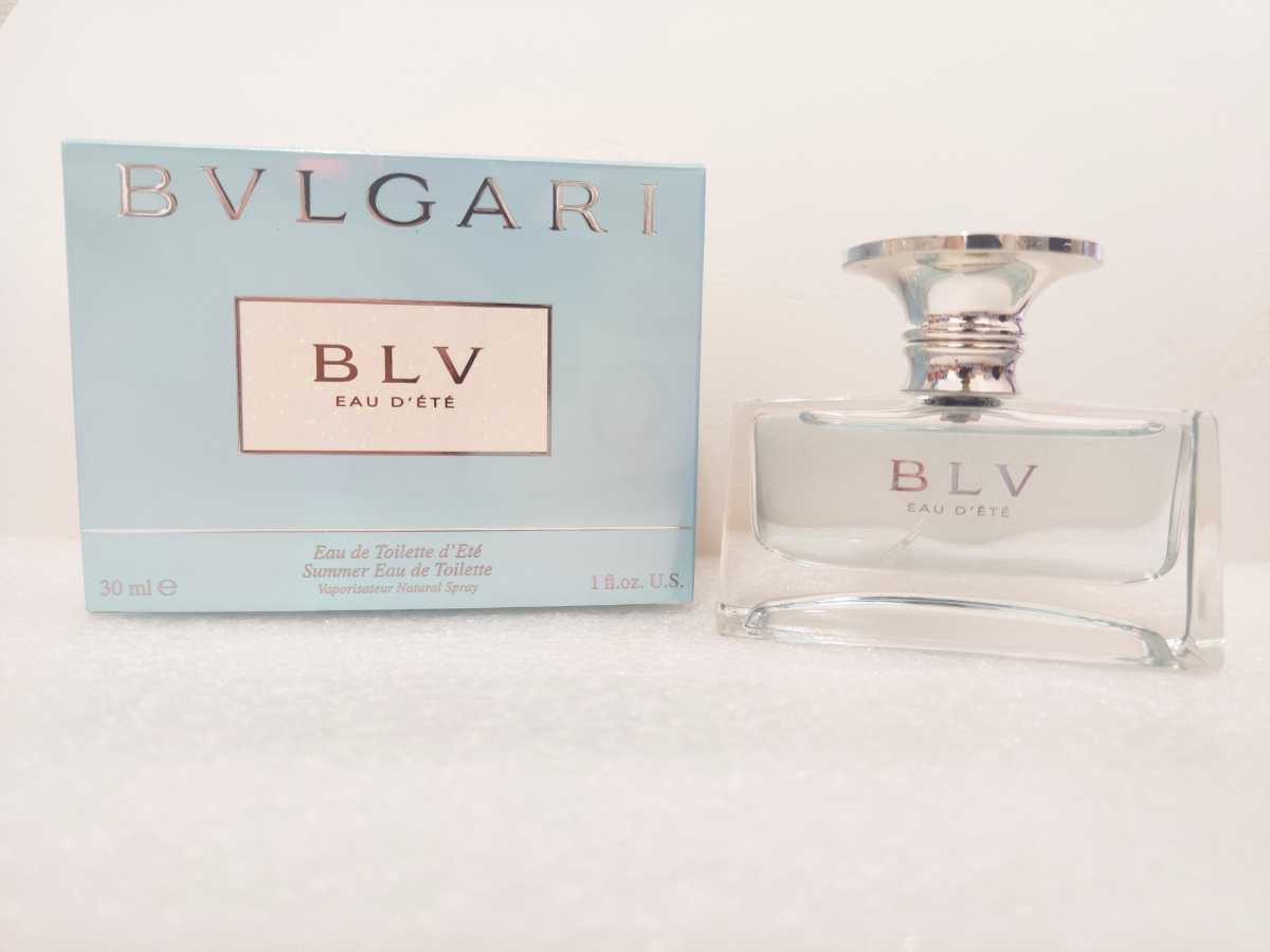 [ almost unused ][ free shipping ] BVLGARY blue eteo-doto crack ETE EDT BVLGARI BLV 30mlo-teto crack o-duto crack 