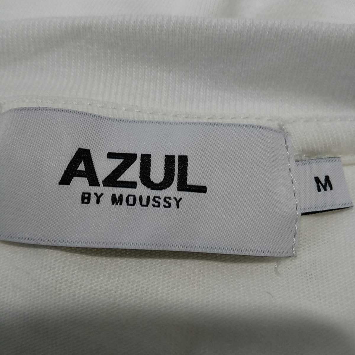 AZUL short sleeves T-shirt M size 100