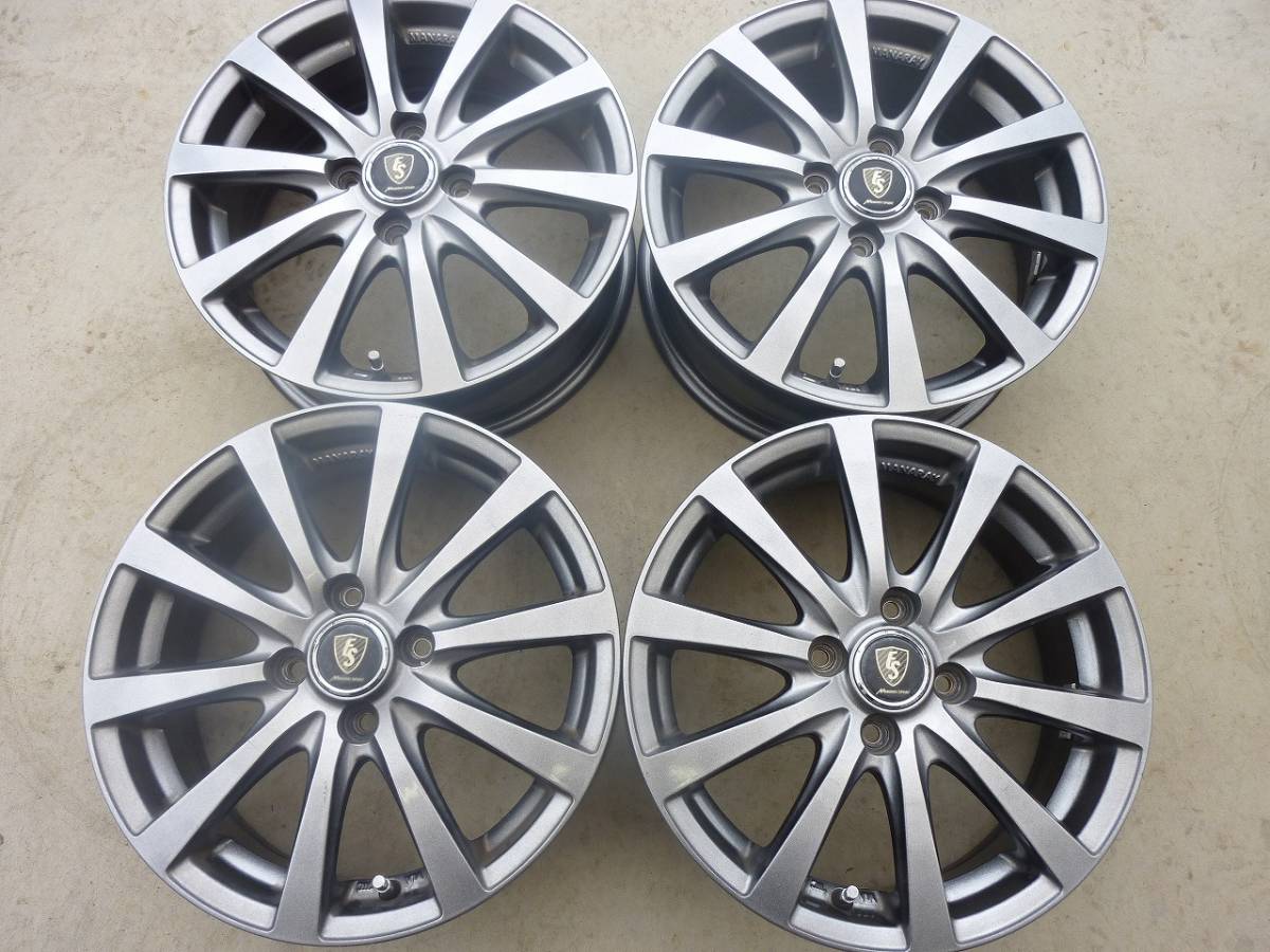 ヤフオク! - 社外アルミホイール4本セット・15×・4穴・