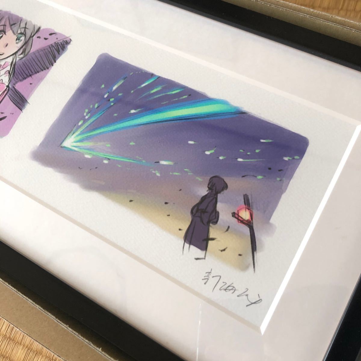 君の名は。 複製画 ミサワホーム 新海誠監督 額 入り 箱付き