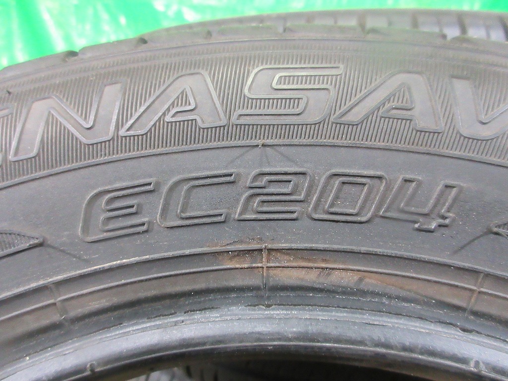 DUNLOP ENASAVE EC204 165/65R14 4本 No.0890下 オンロード 夏タイヤ 70％残溝_画像8