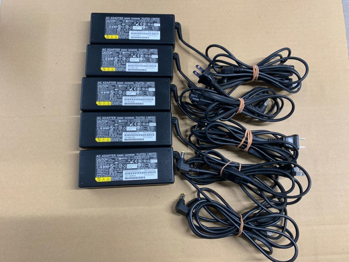 FUJITSU Fujitsu SEE100P2-19.0 19V 4.22A 5 piece set Input:AC100V~240V* operation goods *AB154