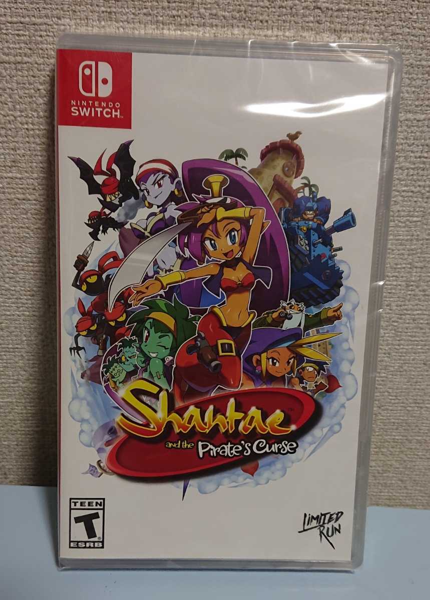 Nintendo Switch シャンティ海賊の呪い Shantae and the pirate's curse limited run games 未開封