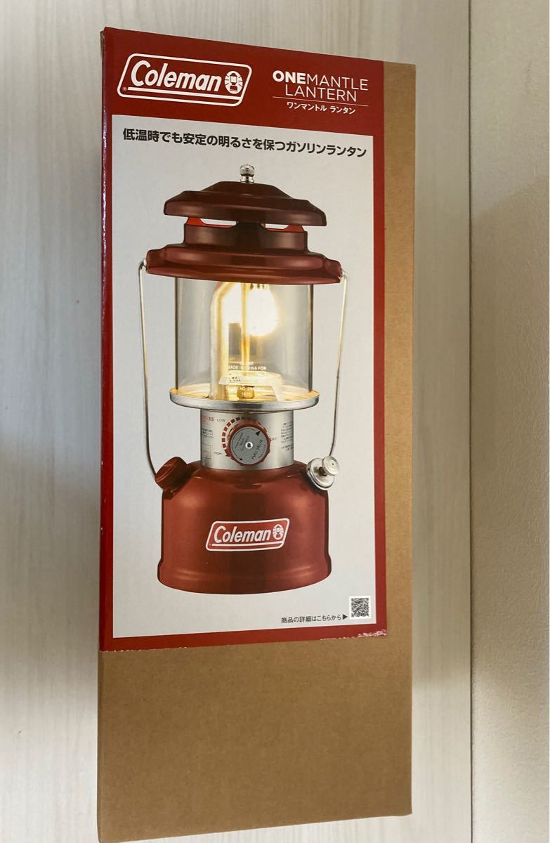 コールマン ワンマントルランタン Coleman (レッド)新品未使用