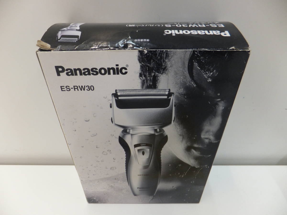 家電祭 パナソニック メンズシェーバー ツインエクス ES-RW30 未使用品 Panasonic 水洗い_画像6