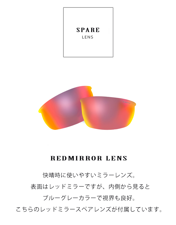 新品 日本製 SMITH スミス 偏光サングラス swing style polar yg 32 ＆ red mirror Apple Tort スウィング スタイル MADE IN JAPAN スペア_画像7