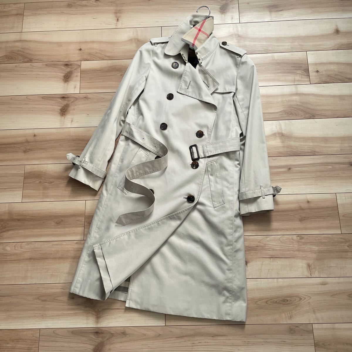 BURBERRY LONDON バーバリー 裏地ノバチェック トレンチコート - 通販