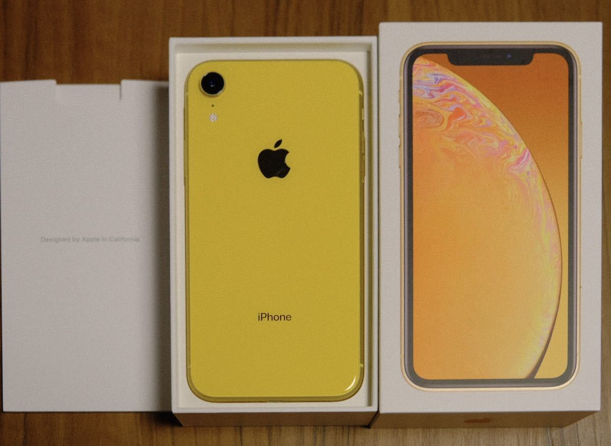 美品】iPhone XR Yellow 64 GB SIMフリー equaljustice.wy.gov