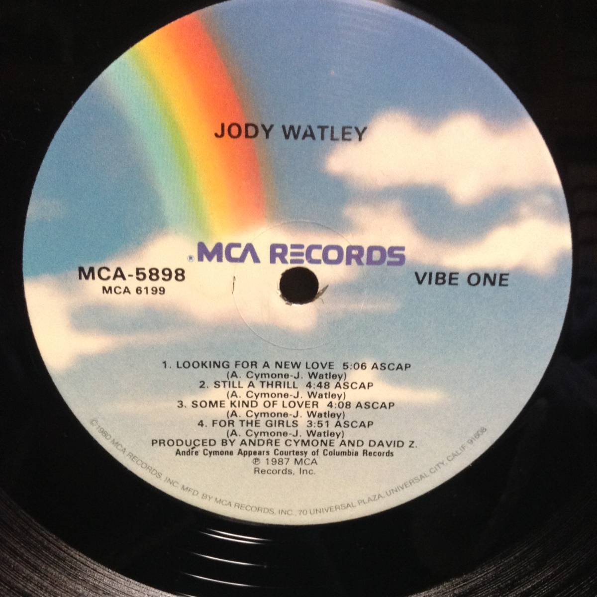 ジョディ・ワトリー／ジョディ・ワトリー(輸入盤)　(LPレコード)　Jody Watley、デビュー・アルバム_画像4