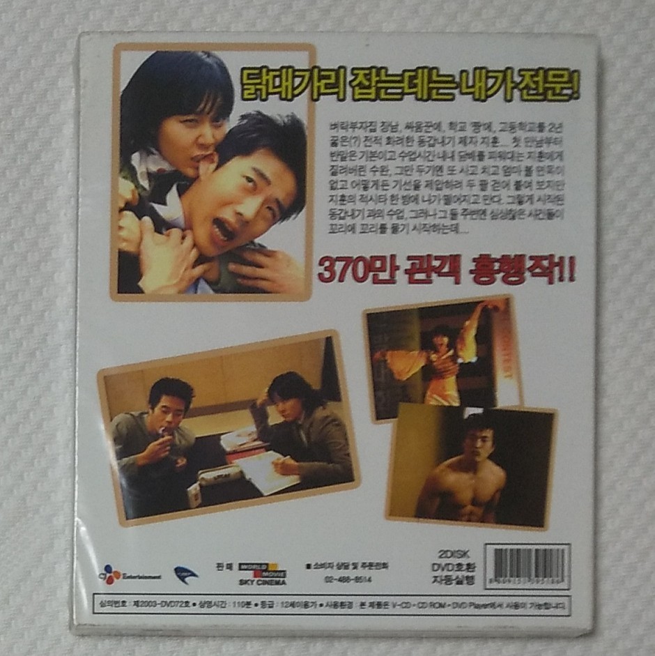 同い年の家庭教師　クォン・サンウ　キム・ハヌル　韓国映画　DVD