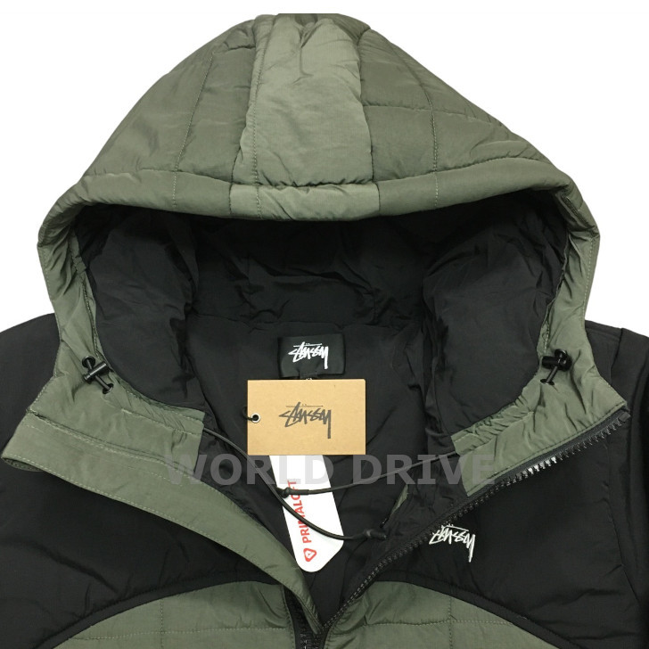 新品 Sサイズ STUSSY PRIMALOFT MOUNTAIN JACKET ロゴ マウンテン