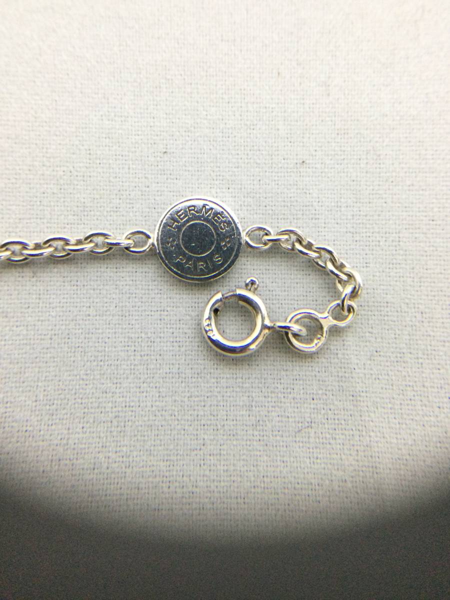 HERMES エルメス セリエ ネックレス チェーン シルバー アクセサリー 925【C034915】