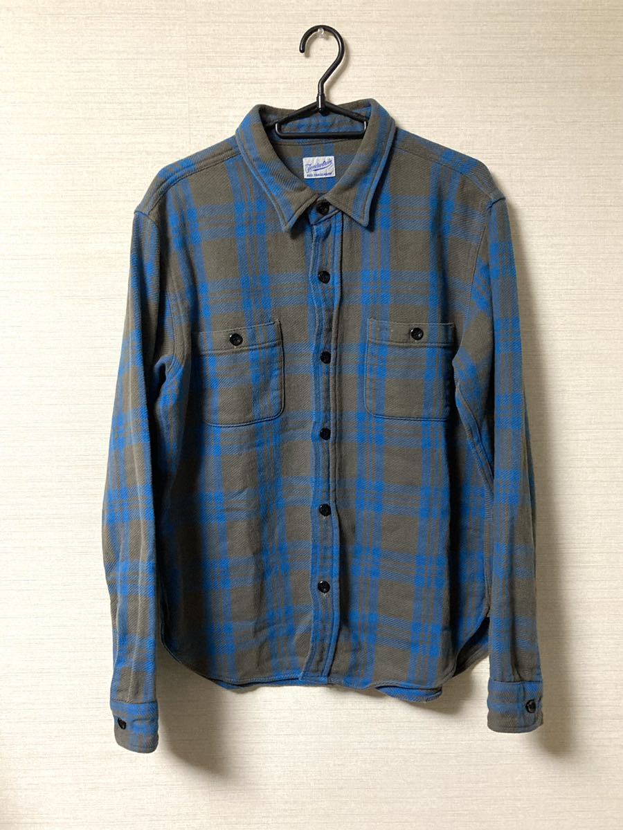 【即決】11AW Sサイズ テンダーロイン T-HEAVY FLANNEL SHIRT チェック ネルシャツ