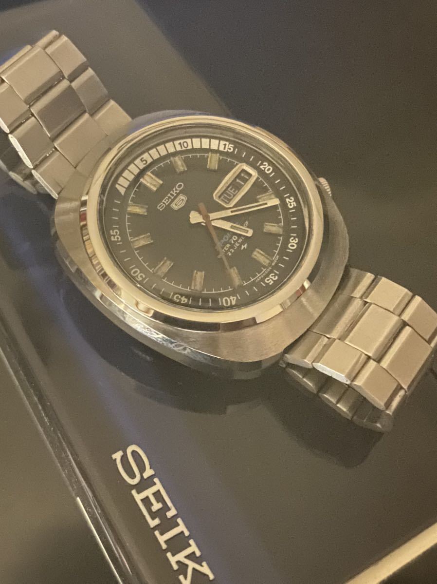 セイコー 5スポーツ 自動巻SEIKO 70年代 www.cleanlineapp.com