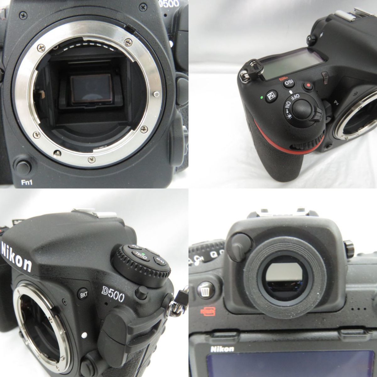 【中古品】Nikon ニコン デジタル一眼レフカメラ D500+AF-S NIKKOR 16-80ｍｍ F2.8-4E ED VR レンズセット 10969443_画像6
