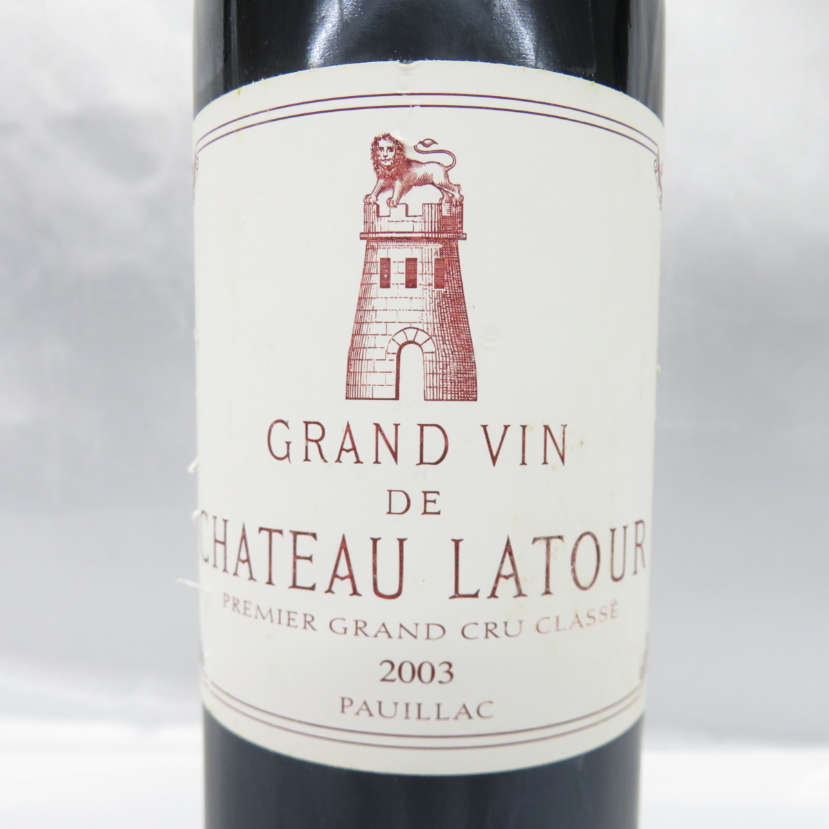 未開栓】Chateau Latour シャトー・ラトゥール 2003 赤 ワイン 750ml
