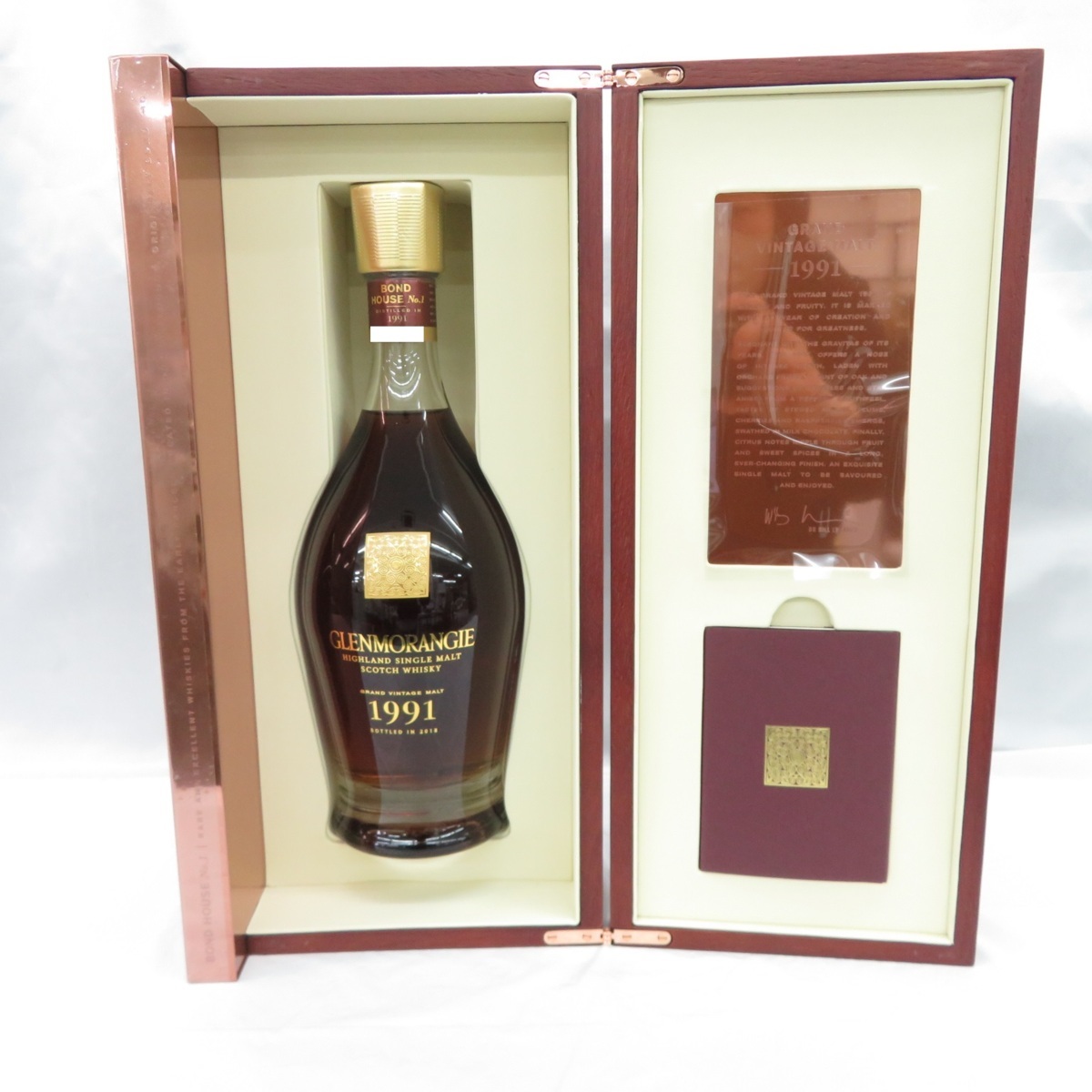 未開栓】GLENMORANGIE グレンモーレンジィ グランドヴィンテージ 1991