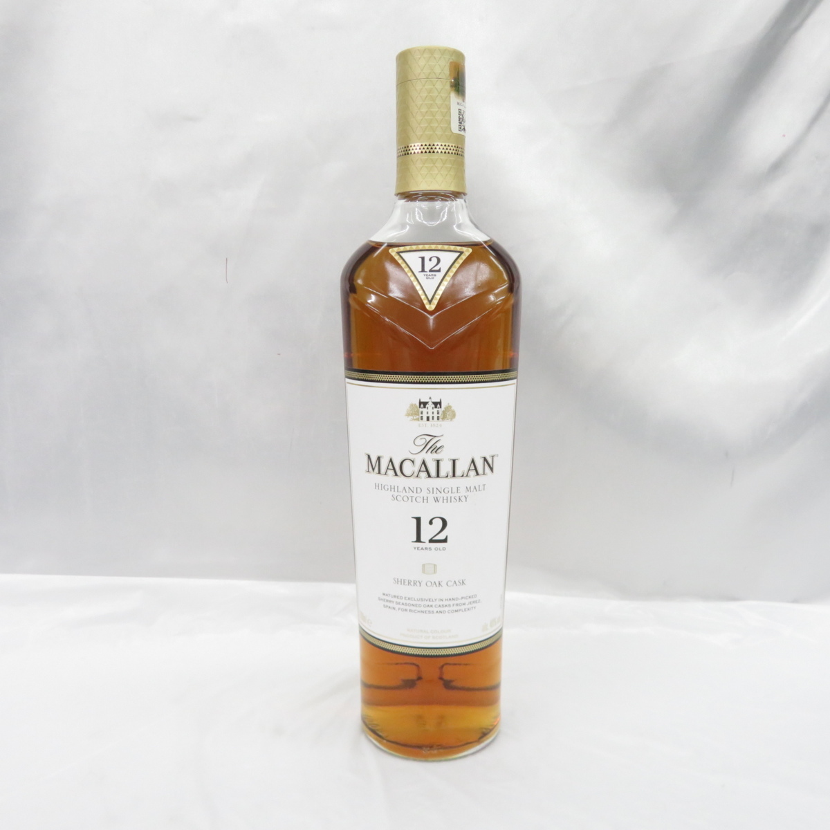 未開栓】The MACALLAN ザ・マッカラン 12年 シェリーオーク ウイスキー