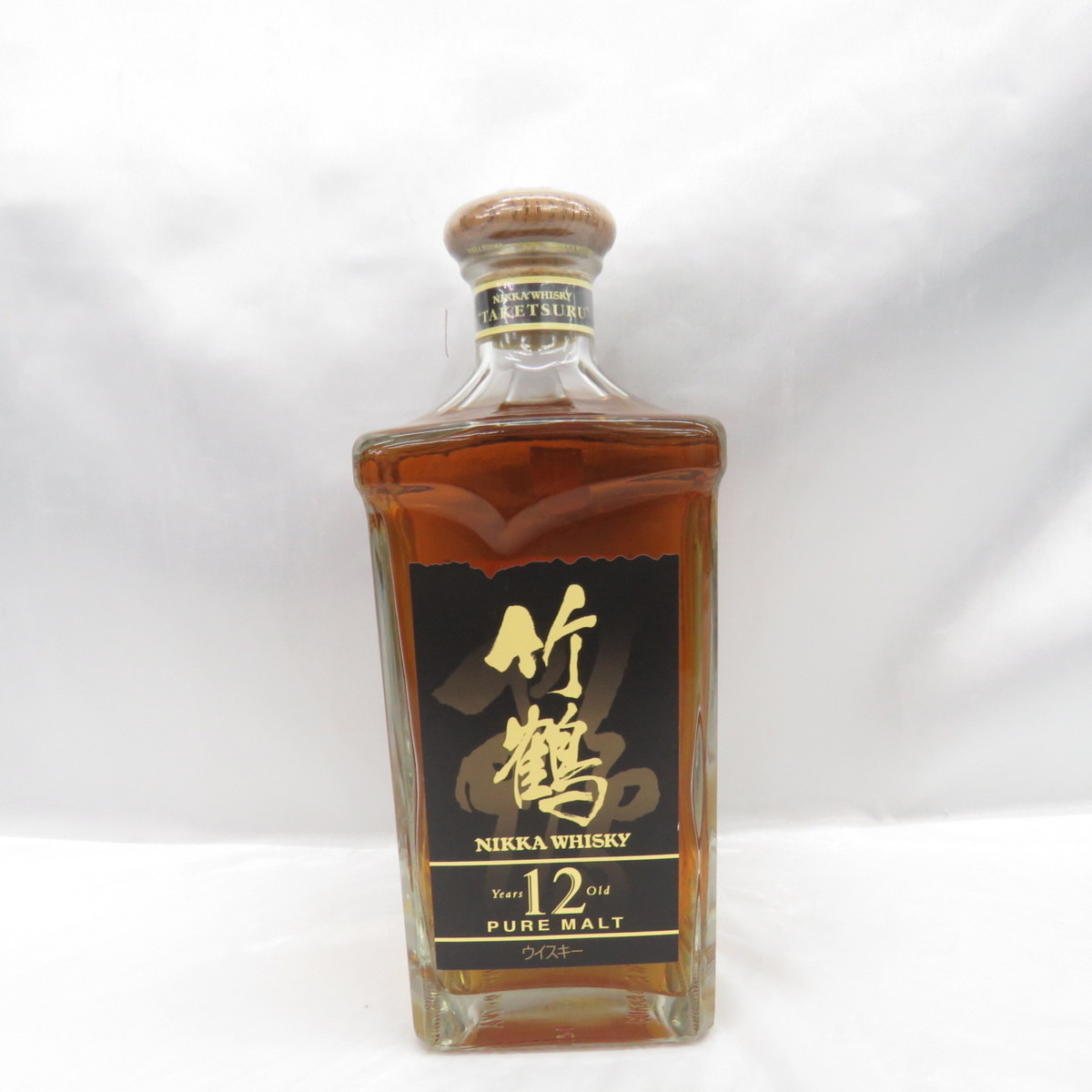 未開栓】NIKKA ニッカ 竹鶴 12年 ピュアモルト 角瓶 ウイスキー 660ml