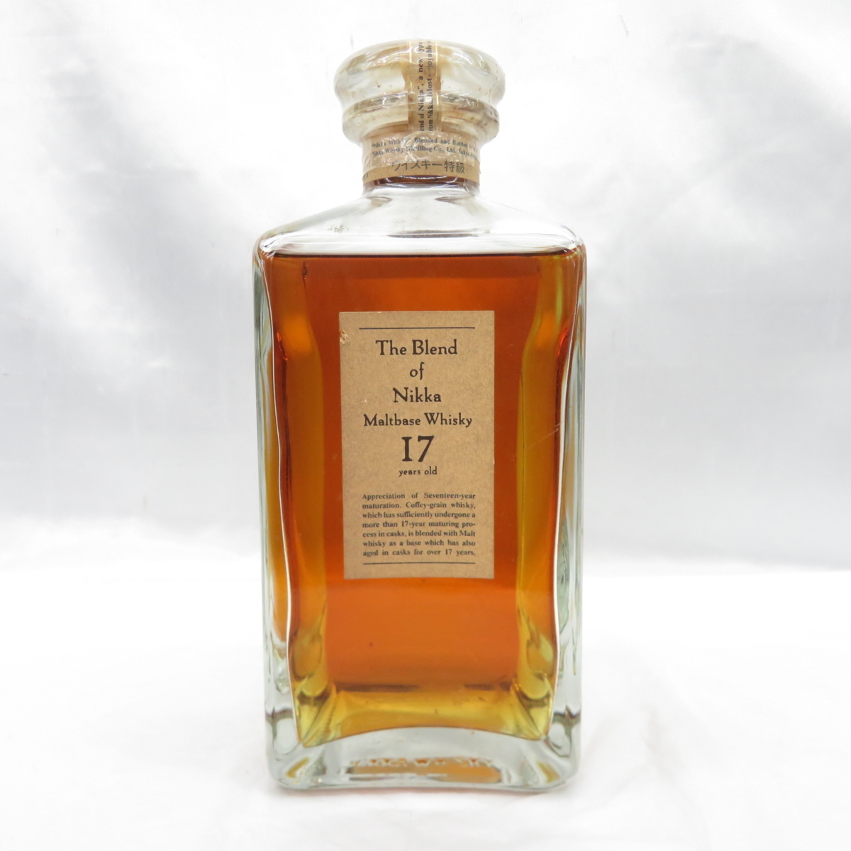 未開栓】NIKKA ニッカ ザ・ブレンド・オブ・ニッカ 17年 特級 未開栓】NIKKA ニッカ ザ・ブレンド・オブ・ニッカ 17年 特級