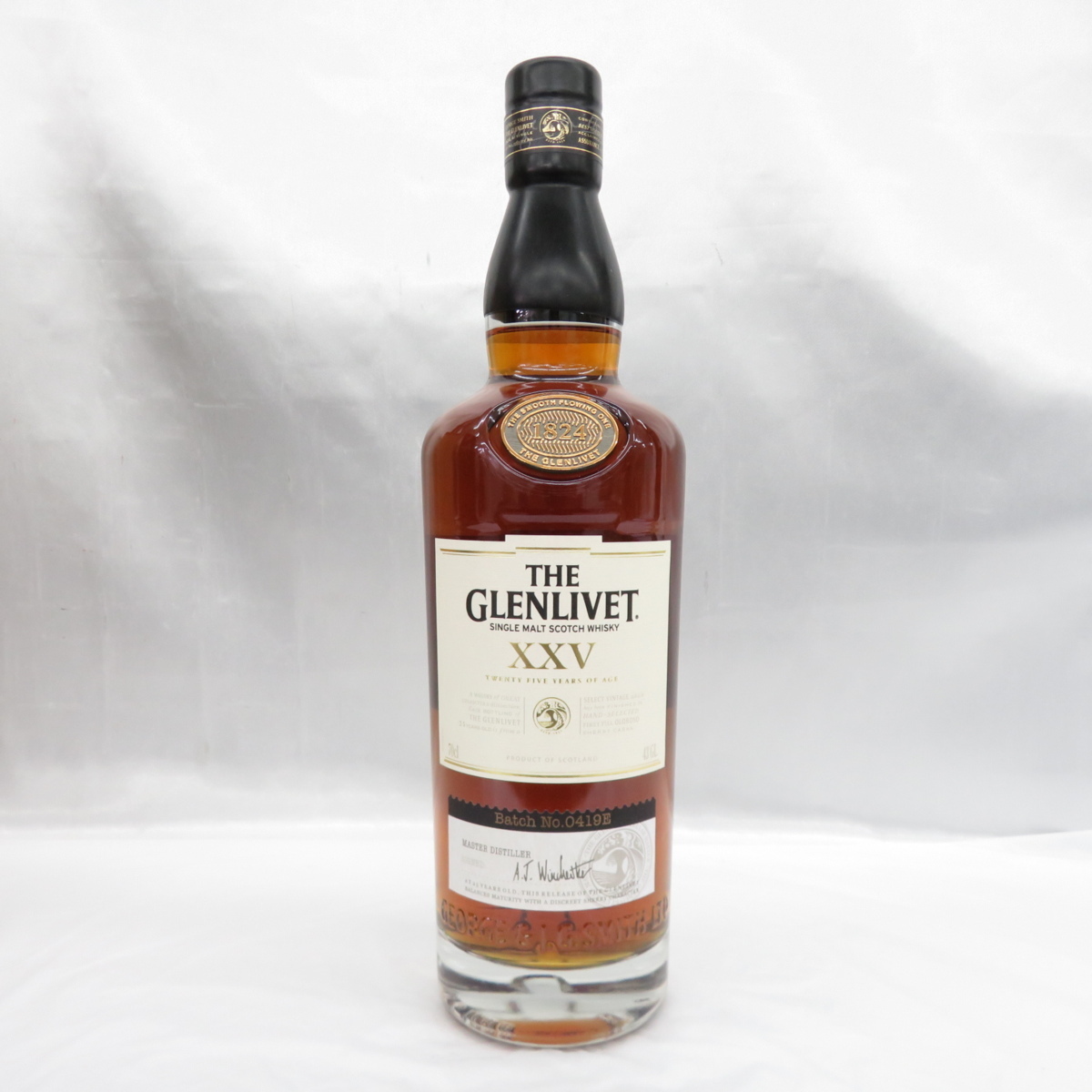 未開栓】THE GLENLIVET ザ・グレンリベット 25年 XXV シングルモルト