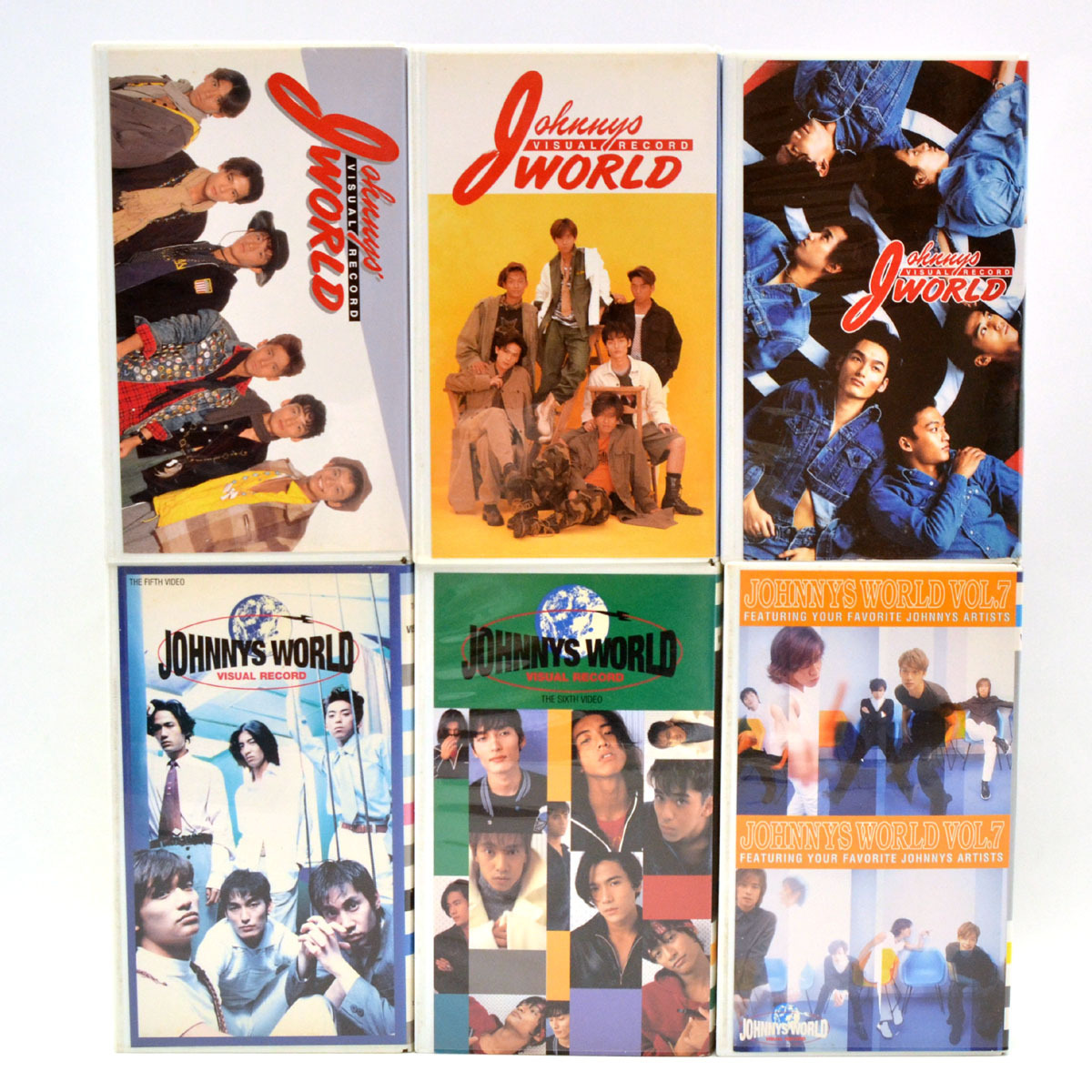 [VHS] ジャニーズ・ワールド ビジュアルレコード 6巻セット SMAP [S202188]_画像2