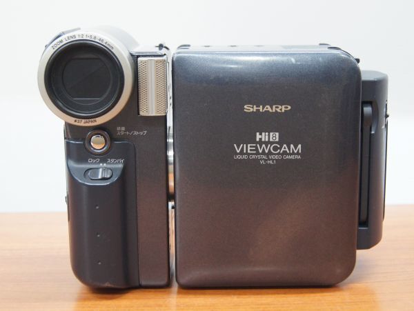 *[SHARP] sharp Junk * VIEWCAM/ вид cam Hi8 8 мм видео камера (VL-HL1)** управление 21H095