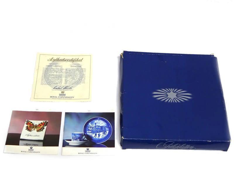ロイヤルコペンハーゲン イヤープレート 1993年 クリスマスのお客様