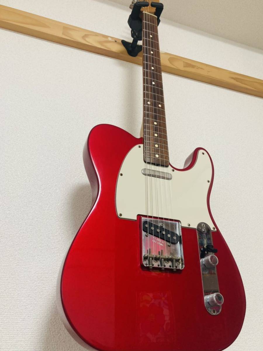 FENDER MEXICO telecaster フェンダー メキシコ テレキャスター キャンディーレッド 社外ハードケース付