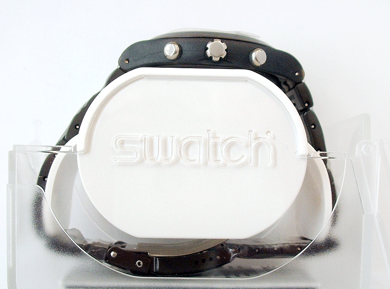 ★入手困難品★未使用品★ディアファン クロノグラフ★Full Blooded Smokey Brown★SWATCH★電池交換済み★オメガ好きも見てね