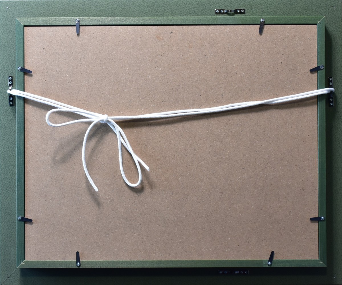 人気画家作品! 奥田ひとみ 6号 「ひまわり畑②」 正光画廊