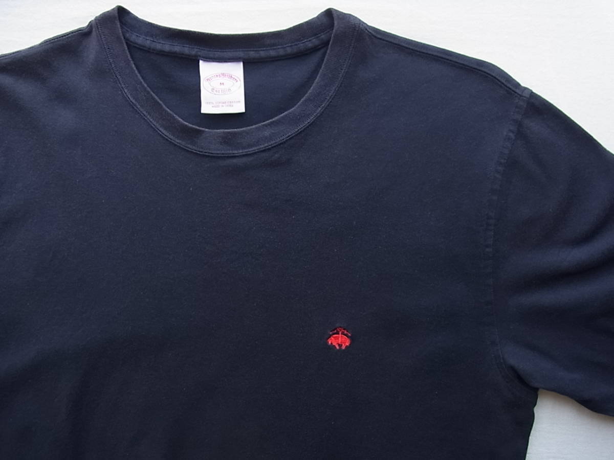 BROOKS BROTHERS Brooks Brothers Hsu pima cotton 100% T-shirt size M navy 