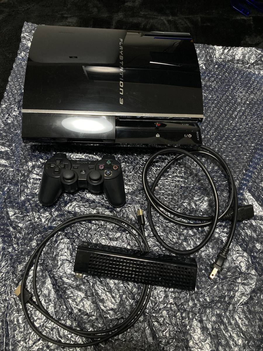 1円】PS3 本体/コントローラー セット 60GB 初期型 SONY PlayStation3