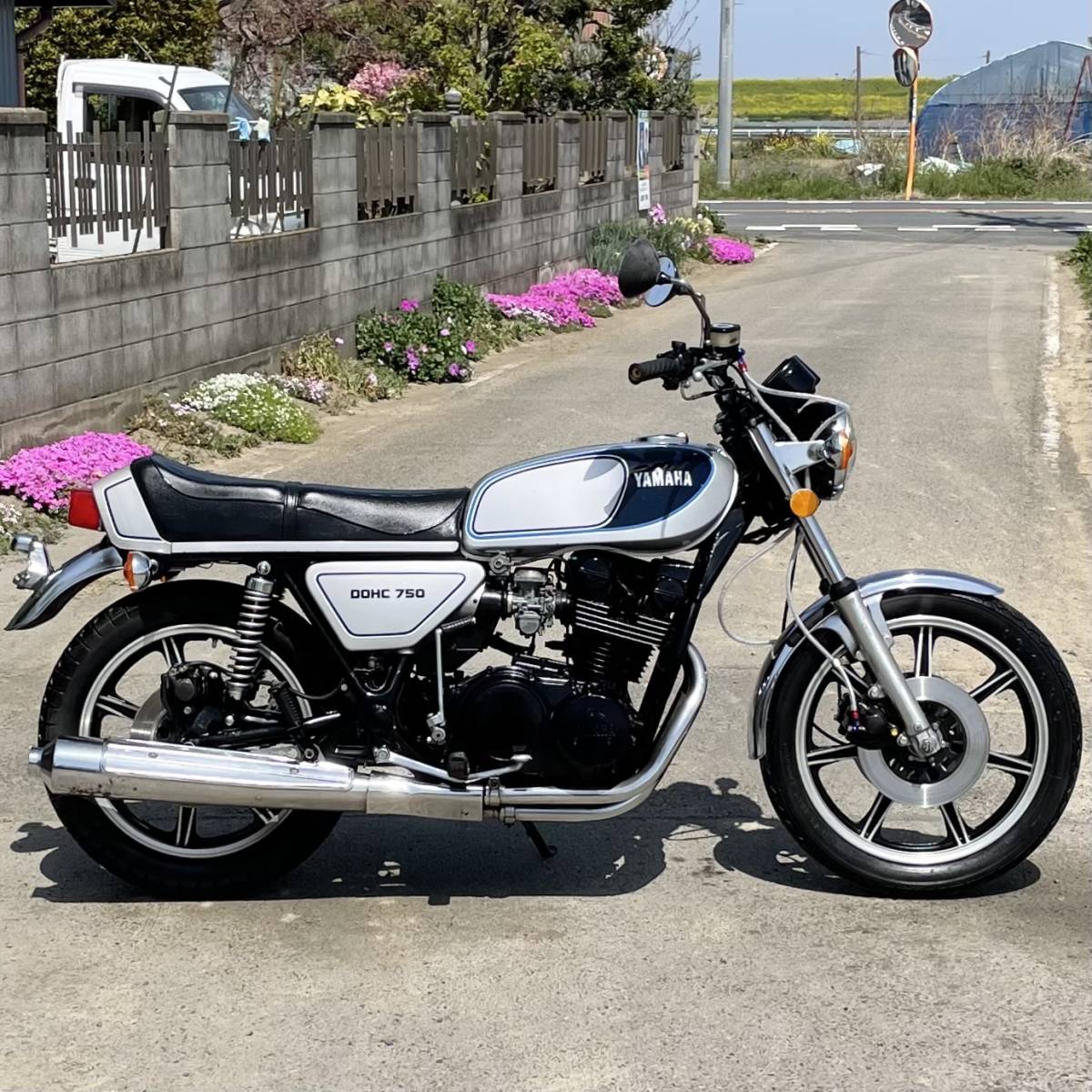 GX750 実動 書類付き 1J7 昭和52年 絶版 美車 旧車 超希少 GX750 実動 書類付き 1J7 昭和52年 絶版 美車 旧車 超希少