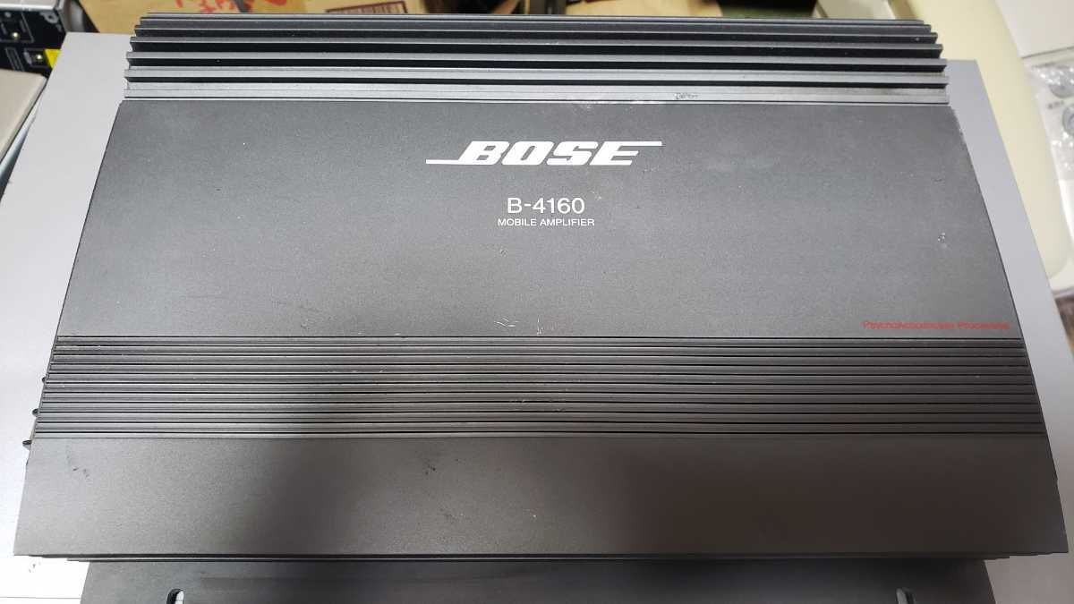 BOSE ボーズ 車載用 4ch ステレオパワーアンプ B-4160 ジャンク_画像1