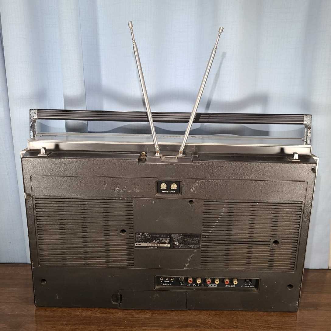 SHARP シャープ ラジオ付ステレオテープレコーダー GF-828ST ラジカセ