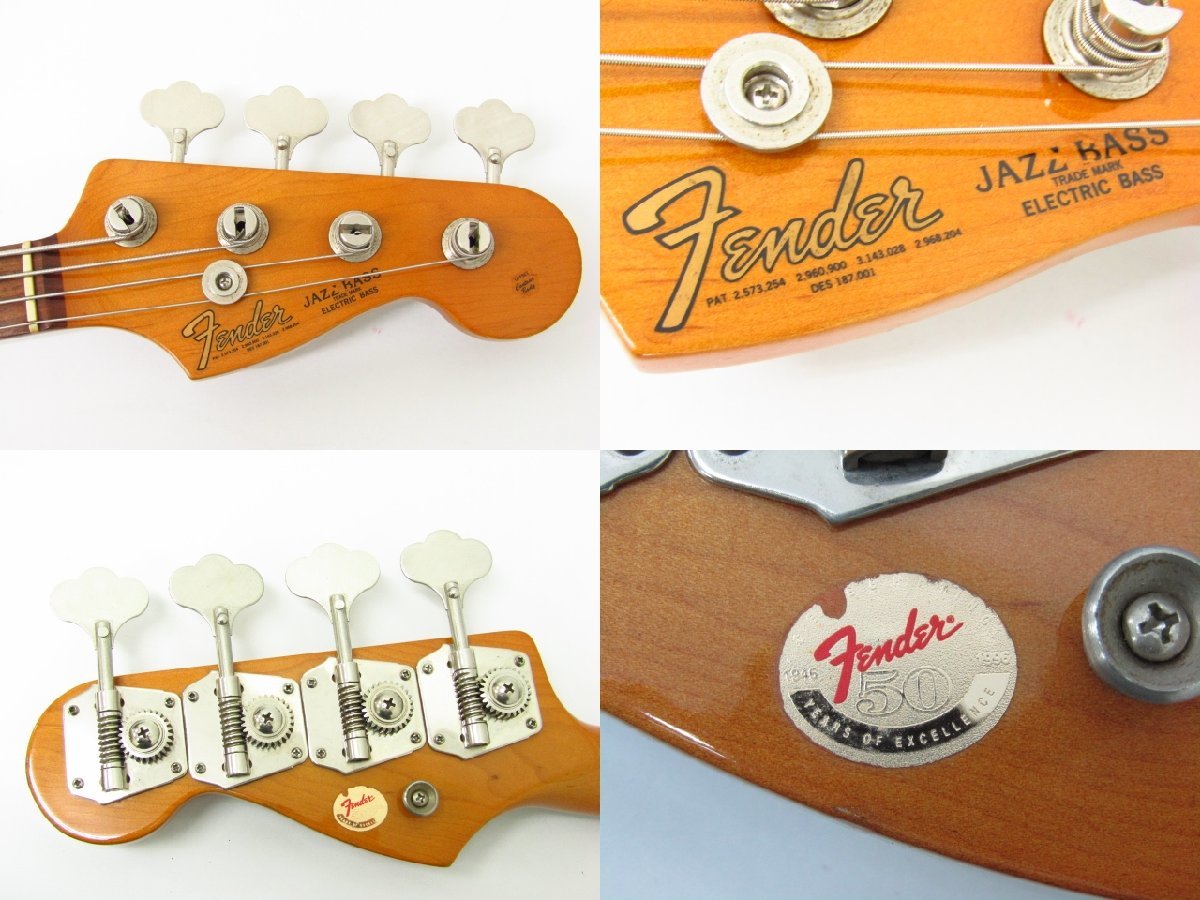 Yahoo!オークション - Fender USA Jazz Bass ベース 50周年 Yahoo!オークション - Fender USA Jazz Bass ベース 50周年