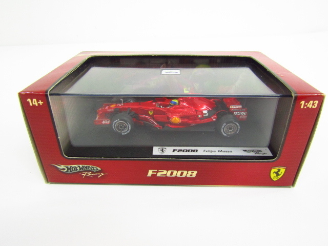 Hot Wheels Ferrari F2008 Felipe Massa ミニカー♪TY11281