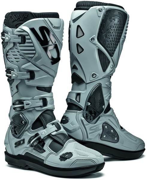 【お買い得!】 SIDI ブーツ 7.5/41(25.5~26.0cm) CROSSFIRE3 WESTWOODMX 正規輸入品 ブラック/アッシュ リミテッドエディション(交換式ソール) SRS 競技用
