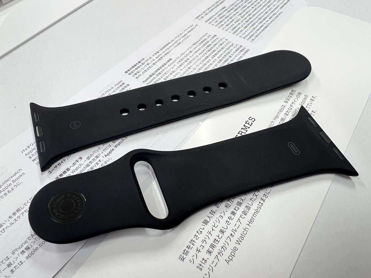 しています ヤフオク! Apple Watch HERMES Series7 黒 エルメス