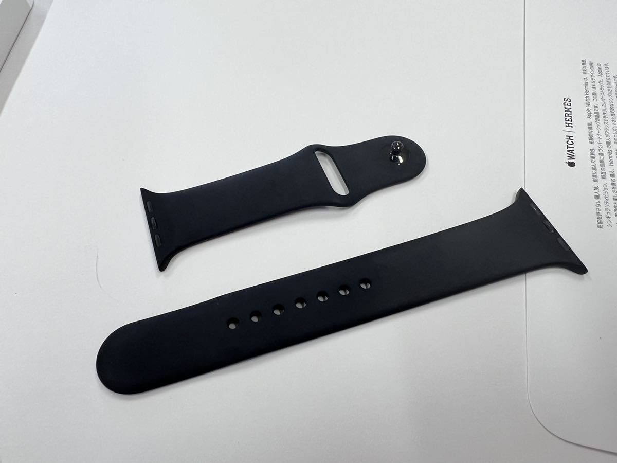 ☆即決 Apple Watch HERMES 黒 エルメス 限定 ブラックスポーツバンド